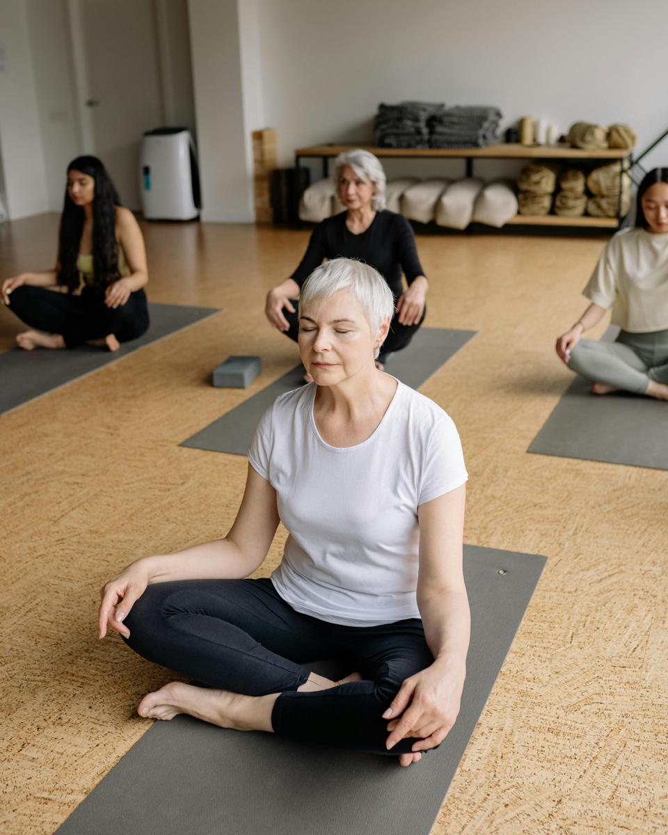 meditation pose