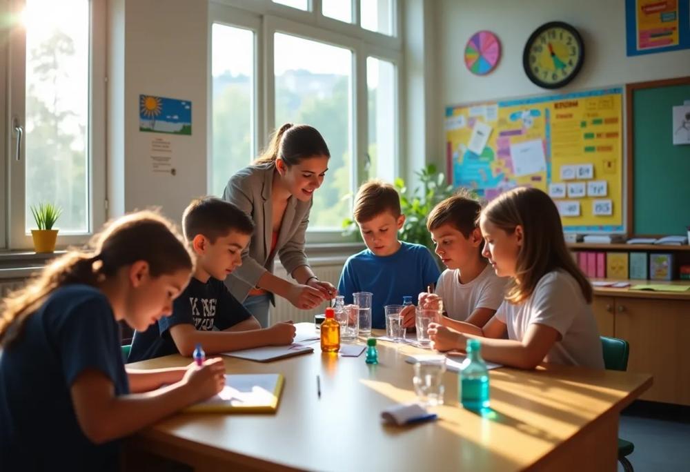 vibrant classroom